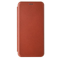 Coque Portefeuille Livre Cuir Etui Clapet L09Z pour Samsung Galaxy A03s Marron