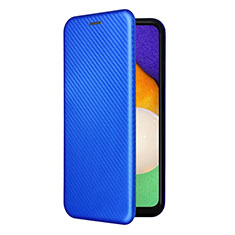 Coque Portefeuille Livre Cuir Etui Clapet L09Z pour Samsung Galaxy A13 5G Bleu