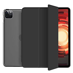 Coque Portefeuille Livre Cuir Etui Clapet L10 pour Apple iPad Pro 11 (2020) Noir