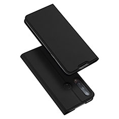 Coque Portefeuille Livre Cuir Etui Clapet L10 pour Huawei Y7p Noir