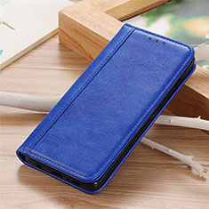 Coque Portefeuille Livre Cuir Etui Clapet L10 pour Oppo Reno5 5G Bleu