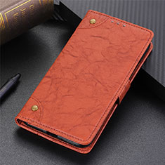 Coque Portefeuille Livre Cuir Etui Clapet L10 pour Samsung Galaxy S20 FE 4G Marron