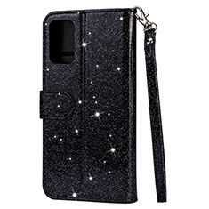 Coque Portefeuille Livre Cuir Etui Clapet L10 pour Samsung Galaxy S20 Plus Noir