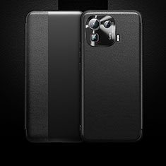 Coque Portefeuille Livre Cuir Etui Clapet L10 pour Xiaomi Mi 11 Pro 5G Noir