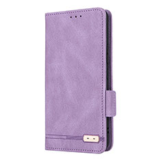 Coque Portefeuille Livre Cuir Etui Clapet L10Z pour Samsung Galaxy A53 5G Violet