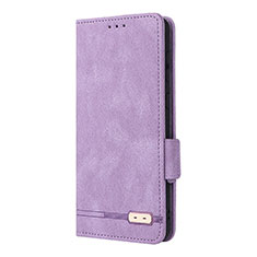 Coque Portefeuille Livre Cuir Etui Clapet L10Z pour Samsung Galaxy A73 5G Violet