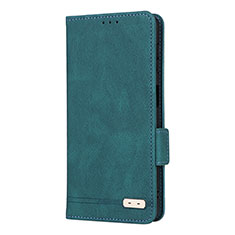 Coque Portefeuille Livre Cuir Etui Clapet L10Z pour Samsung Galaxy M32 5G Vert