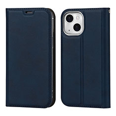 Coque Portefeuille Livre Cuir Etui Clapet L11 pour Apple iPhone 13 Bleu