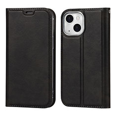 Coque Portefeuille Livre Cuir Etui Clapet L11 pour Apple iPhone 13 Mini Noir