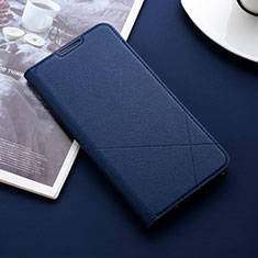 Coque Portefeuille Livre Cuir Etui Clapet L11 pour Huawei Honor 10 Lite Bleu