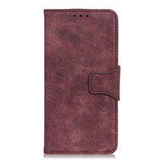 Coque Portefeuille Livre Cuir Etui Clapet L11 pour Huawei Nova 7i Vin Rouge