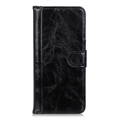 Coque Portefeuille Livre Cuir Etui Clapet L11 pour Oppo Find X3 Lite 5G Noir