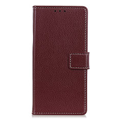 Coque Portefeuille Livre Cuir Etui Clapet L11 pour Samsung Galaxy S20 FE 4G Marron