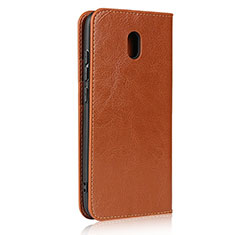 Coque Portefeuille Livre Cuir Etui Clapet L11 pour Xiaomi Redmi 8A Orange