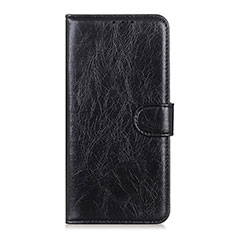 Coque Portefeuille Livre Cuir Etui Clapet L12 pour Huawei Y5p Noir