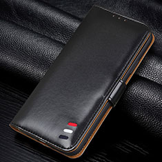 Coque Portefeuille Livre Cuir Etui Clapet L12 pour Samsung Galaxy M31 Noir