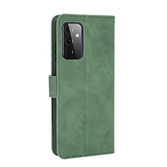 Coque Portefeuille Livre Cuir Etui Clapet L12Z pour Samsung Galaxy A72 4G Vert