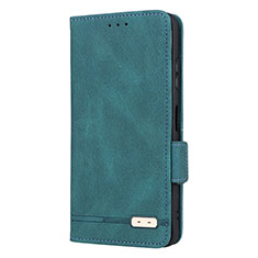 Coque Portefeuille Livre Cuir Etui Clapet L12Z pour Samsung Galaxy F42 5G Vert