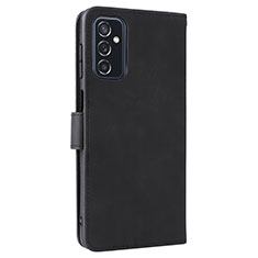 Coque Portefeuille Livre Cuir Etui Clapet L12Z pour Samsung Galaxy M52 5G Noir