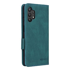 Coque Portefeuille Livre Cuir Etui Clapet L13Z pour Samsung Galaxy A32 4G Vert