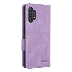 Coque Portefeuille Livre Cuir Etui Clapet L13Z pour Samsung Galaxy A32 4G Violet