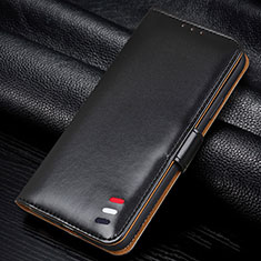 Coque Portefeuille Livre Cuir Etui Clapet L14 pour Huawei Y7p Noir