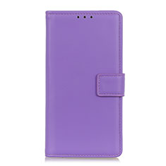 Coque Portefeuille Livre Cuir Etui Clapet L14 pour Motorola Moto Edge Violet