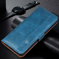 Coque Portefeuille Livre Cuir Etui Clapet L14 pour Samsung Galaxy M31 Prime Edition Bleu