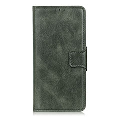 Coque Portefeuille Livre Cuir Etui Clapet L16 pour Huawei Nova 7i Vert