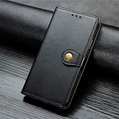 Coque Portefeuille Livre Cuir Etui Clapet L16 pour Huawei P40 Lite E Noir