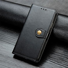 Coque Portefeuille Livre Cuir Etui Clapet L16 pour Huawei Y7p Noir