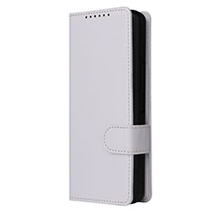 Coque Portefeuille Livre Cuir Etui Clapet L16Z pour Samsung Galaxy Z Fold3 5G Blanc