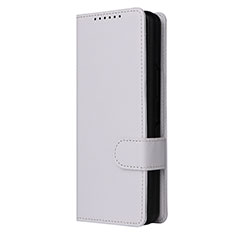 Coque Portefeuille Livre Cuir Etui Clapet L16Z pour Samsung Galaxy Z Fold4 5G Blanc