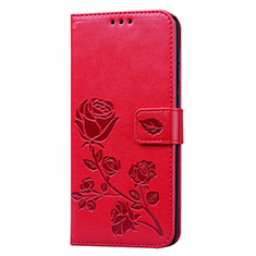 Coque Portefeuille Livre Cuir Etui Clapet L17 pour Samsung Galaxy A31 Rouge