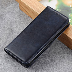 Coque Portefeuille Livre Cuir Etui Clapet L18 pour Oppo Reno5 5G Bleu Royal