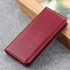 Coque Portefeuille Livre Cuir Etui Clapet L18 pour Oppo Reno5 5G Rouge