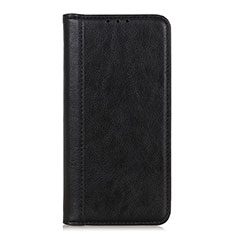 Coque Portefeuille Livre Cuir Etui Clapet L18 pour Realme C11 Noir