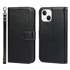 Coque Portefeuille Livre Cuir Etui Clapet L19 pour Apple iPhone 13 Noir