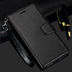 Coque Portefeuille Livre Cuir Etui Clapet L24 pour Samsung Galaxy A41 Noir