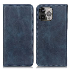 Coque Portefeuille Livre Cuir Etui Clapet L26 pour Apple iPhone 14 Pro Bleu