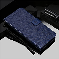 Coque Portefeuille Livre Cuir Etui Clapet L28 pour Samsung Galaxy A71 5G Bleu