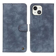 Coque Portefeuille Livre Cuir Etui Clapet L30 pour Apple iPhone 13 Bleu