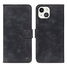 Coque Portefeuille Livre Cuir Etui Clapet L30 pour Apple iPhone 14 Plus Noir