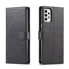 Coque Portefeuille Livre Cuir Etui Clapet LC1 pour Samsung Galaxy A23 4G Noir