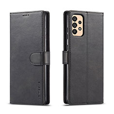 Coque Portefeuille Livre Cuir Etui Clapet LC1 pour Samsung Galaxy A33 5G Noir