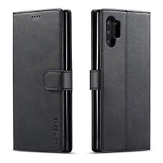 Coque Portefeuille Livre Cuir Etui Clapet LC1 pour Samsung Galaxy M32 5G Noir