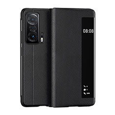 Coque Portefeuille Livre Cuir Etui Clapet LF2 pour Huawei Honor Magic V 5G Noir