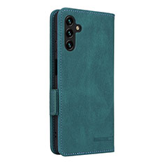 Coque Portefeuille Livre Cuir Etui Clapet LZ4 pour Samsung Galaxy A04s Vert