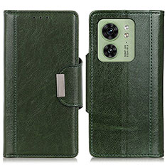 Coque Portefeuille Livre Cuir Etui Clapet M01L pour Motorola Moto Edge 40 5G Vert