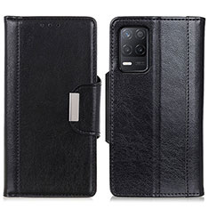 Coque Portefeuille Livre Cuir Etui Clapet M01L pour Realme 8 5G Noir